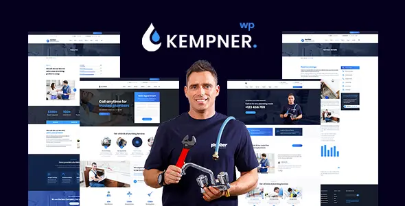 Kempner plumber website design