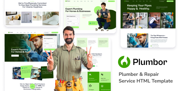 Plumbor plumber website design